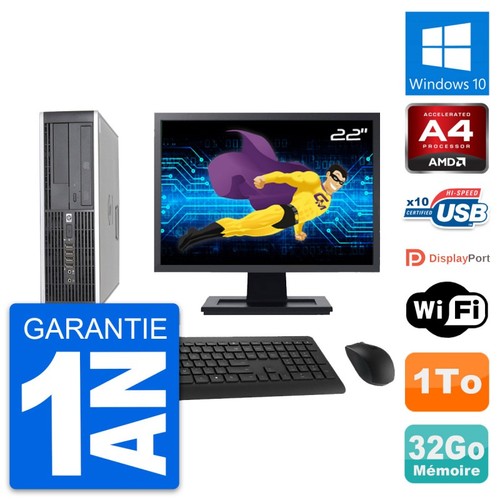 6305 pro sff - pc, ecran