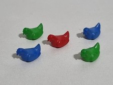 Playmobil lot poule couleur parchis jeu ferme poulailler