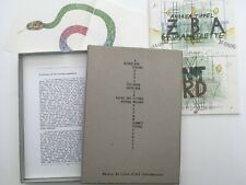 Livre d'artiste artist book Tomas Schmit Andrea Tippel 600ex Boitier 1993