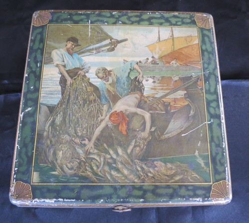 Boîte ancienne métal - boîte, !