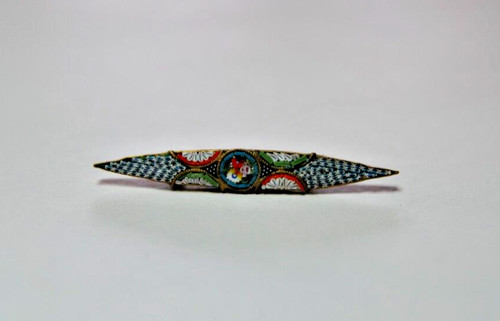 Broche micro mosaïque - micro,