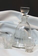 1970 élégant ensemble carafe