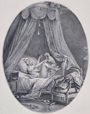 Gravure CURIOSA, 1913 : LE