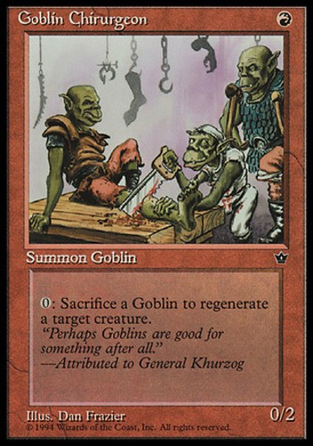 Goblin chirurgeon - goblin, (frazier)