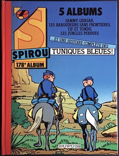 Spirou album reliure 178 - spirou,