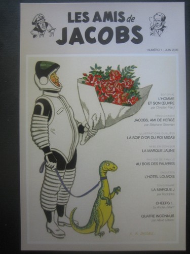 Carte postale revue - n°1, amis