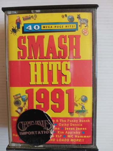 Cassette audio smash hits - audio,