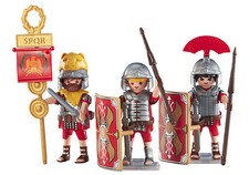 Playmobil 3 soldats romains