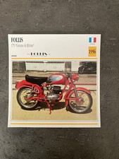 CARTE FICHE MOTO collection