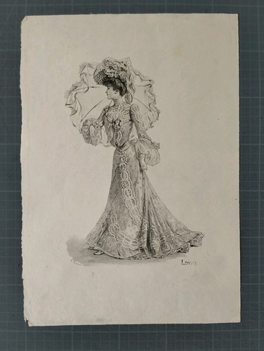 Lot gravures mode des - de,