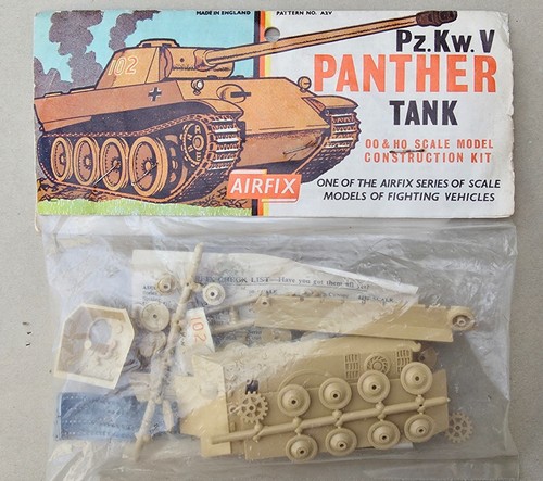 Airfix panther tank - airfix, sachet