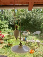 Ancienne lampe suspension - ancienne,