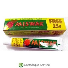 Lot Dentifrice Siwak DABUR Halal Sans Fluor 75g Miswak Herbal Toothpaste Meswak