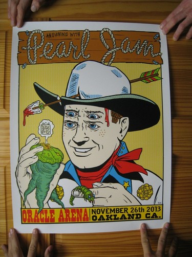 Pearl jam affiche - pearl, 2016