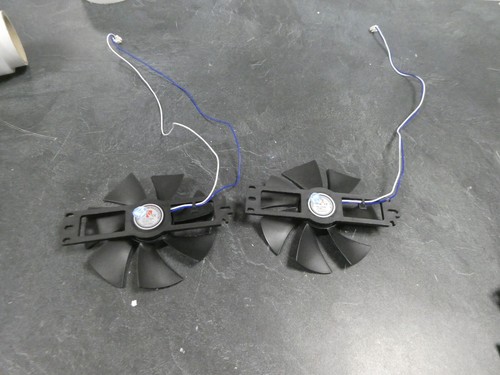 Lot ventilateurs plaque - de, 2