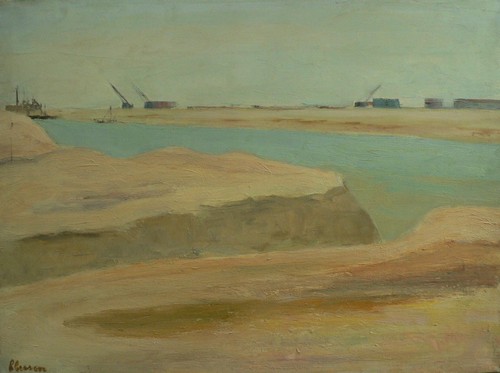 Paysage portuaire port