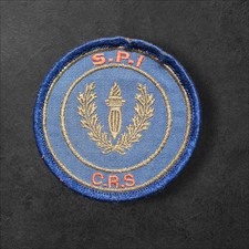 Ecusson Police SPI CRS