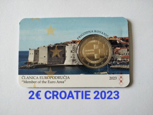 Pièce euros croatie 2023 - pièce,