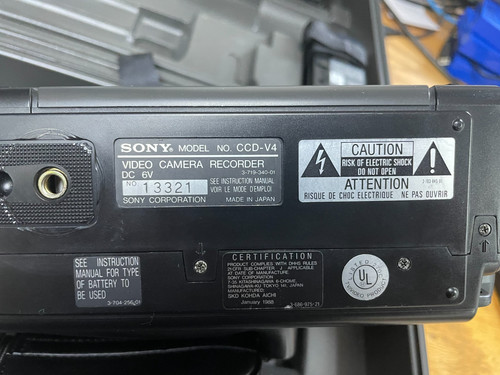 Sony ccd video - sony,