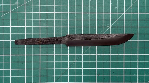 Forged knife puukko bushcraft - knife,