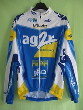 Veste cycliste Decathlon AG2R Hiver Jacket equipe pro B'Twin Racing Vintage - S