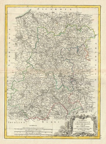 1778 bonne map isle - map, of