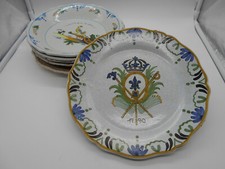 LOT DE 6 ASSIETTES