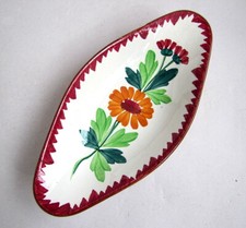 Ravier Décor Colmar en Faïence de Sarreguemines 1900