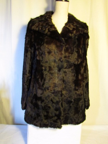 Veste vintage vison élevage - veste,