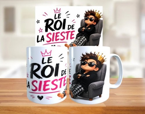 Mug humour roi - mug, de