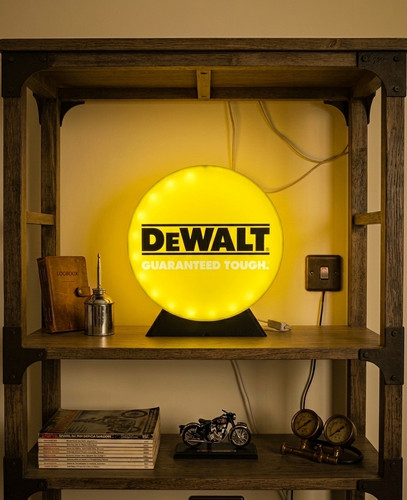 Enseigne dewalt lumineuse - dewalt,