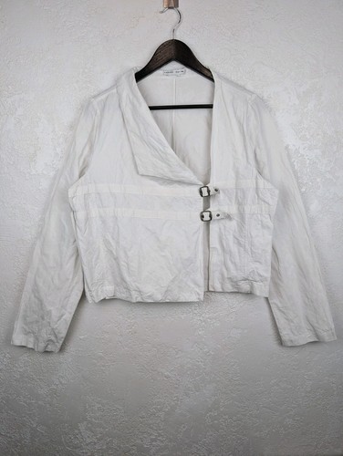 Veste blanche grunge