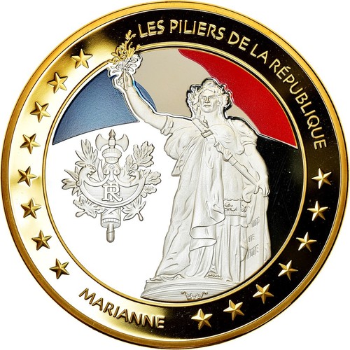 France médaille les piliers - les,