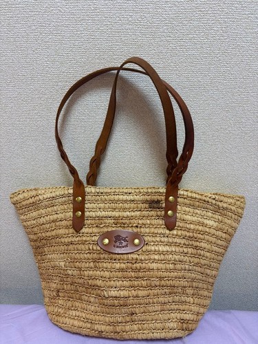 Sac panier tissé - il, bisonte