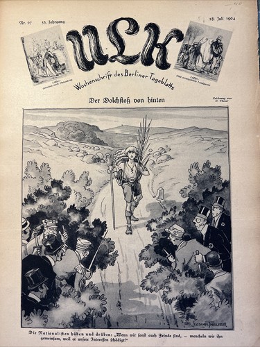 Ulk 1924 journal magazine - ulk,