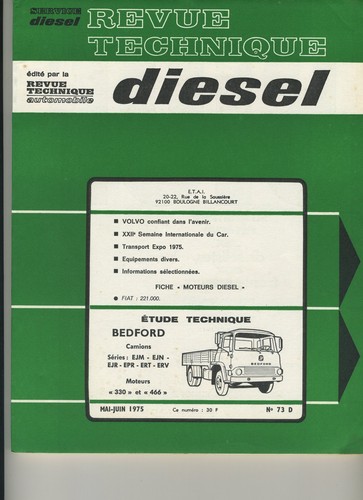Revue technique bedford - revue,