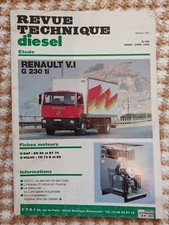 Revue technique Renault G230 TI 13 15 16 18 19 Manager Renault V I G 230