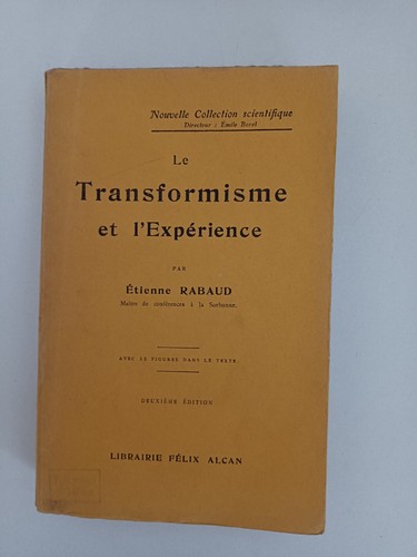 Transformisme et - le,