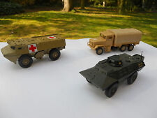 SOLIDO MILITAIRE LOT (3)