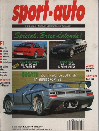 Sport auto 347 opel lotus - auto,