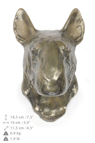 Bull terrier statuette - bull,