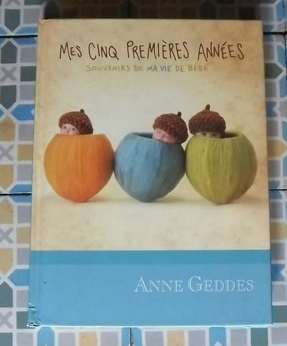 Livre anne geddes mes cinq - livre,