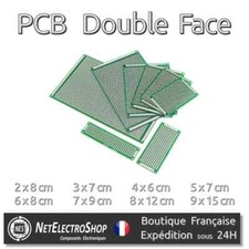 Carte Prototypage Double Face 2.54mm PCB Board 2x8 3x7 4x6 5x7 6x8 7x9 8x12 9x15