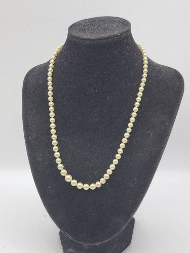 Collier perles vintage - #xo,