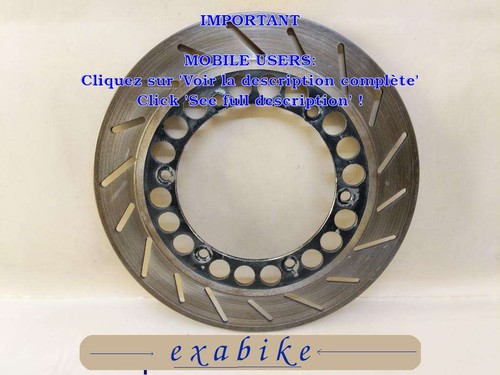 Disque frein avant droit - disque, de