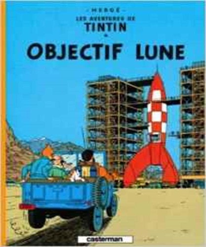 Obectif lune tintin petit - -,