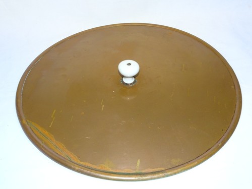 Ancien grand couvercle - -ancien, en