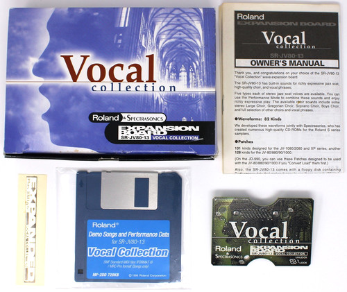 Roland jv80 vocal - roland,