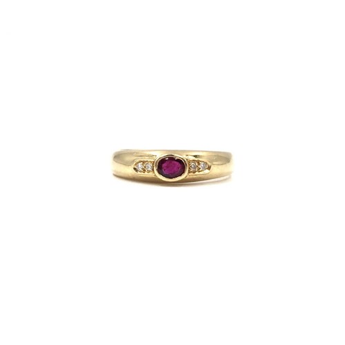 Bague jaune 18 - bague,