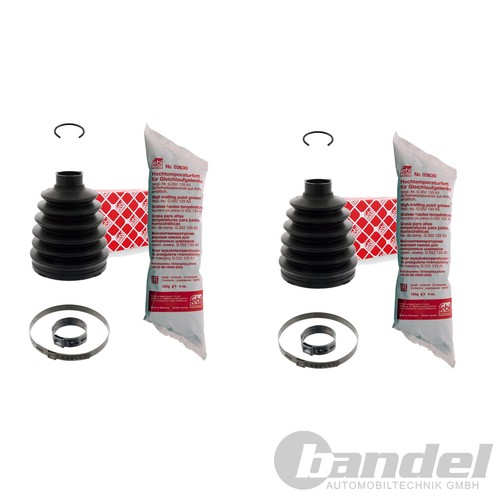 Febi soufflet essieu lot - d'essieu,